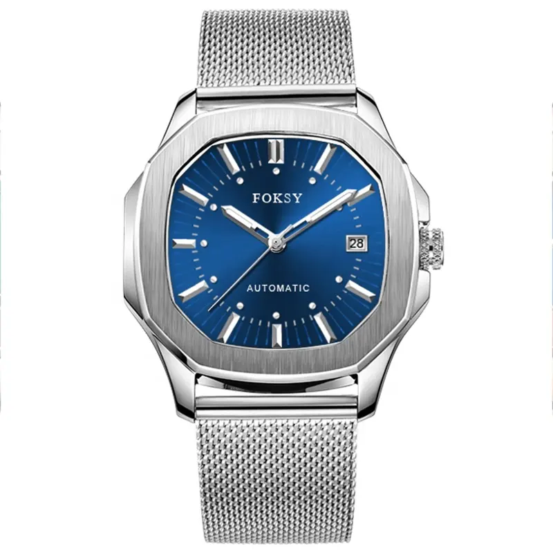 Vierkante Oem Top Selling Automatische Of Quartz Mannen Reizen Horloge Private Label