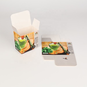 Set <span class=keywords><strong>Regalo</strong></span> <span class=keywords><strong>Scatola</strong></span> del Tè Design Moderno Ecologico Laminazione Opaca Logo in Rilievo per Marchio Premium di Tè Verde - Product Image 3