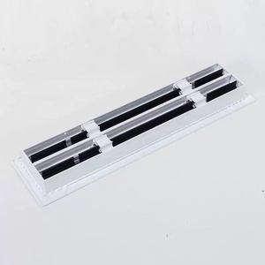 RY thương hiệu 100mm hình chữ nhật hiện đại 45 ° 100 ° C khe cắm tuyến tính khuếch tán Dễ dàng cài đặt trở lại thay thế cho khách sạn Hợp kim nhôm - Product Image 6