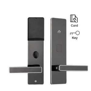 Electronic Keyless Handle Smart Hotel Doorlock RFID Room Card Systems Door <b>Lock</b> for H1102 Smart Card Door <b>Lock</b> With Free Managem - Product Image 1