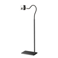 Support de tablette mobile en alliage d'aluminium L6 personnalisé, fixation par clip, hauteur réglable, design flexible, portable pour la maison