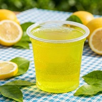 Gobelets jetables en PET transparent de qualité alimentaire, épais, pour boissons froides, en plastique, pour la vente en gros