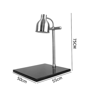 Lampe chauffante pour aliments sur base en marbre, lampe chauffante pour aliments de qualité commerciale, équipement de cuisine pour restaurant, équipement de cuisine pour restaurant - Product Image 1