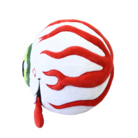 Peluche personnalisée, cadeau amusant, boule oculaire sanglante de vacances, tissu synthétique, jouet en peluche