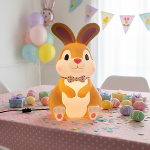 PP Rabbit Sculpture Bunny Statue Rabbit <b>Ornament</b> <b>Easter</b> Plastic Rabbit Toys Decorations - Product Image 2