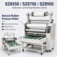 Machine de plastification thermique hydraulique semi-automatique 520 720 920 mm avec découpe automatique et superposition pour l'impression