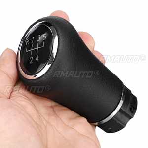 Poignée de levier de vitesses 5 vitesses pour VW Golf 6 7/Passat B5 B6 B8/Jetta MK6 avec rétroéclairage LED, levier de vitesses en cuir PU - Product Image 4