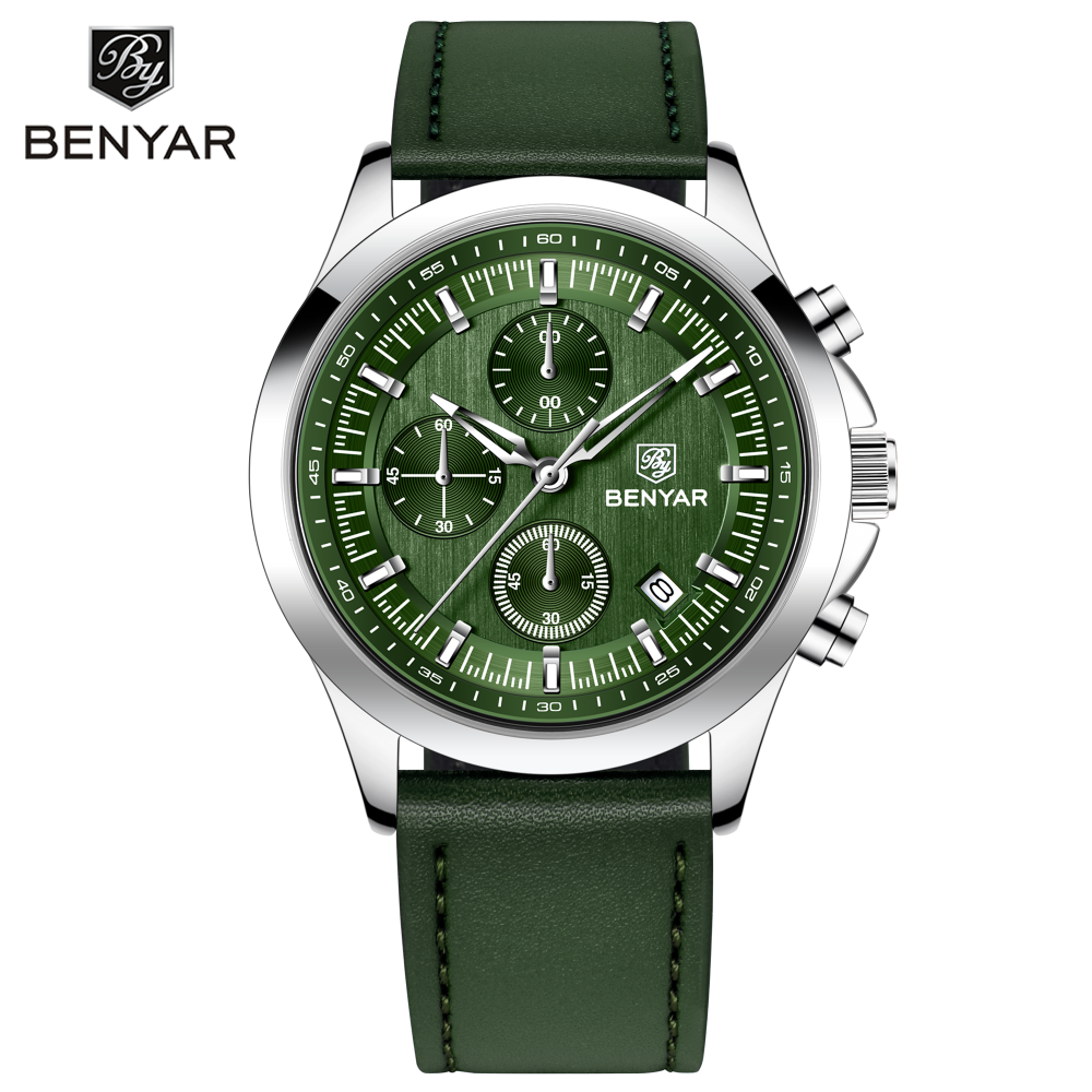Stainless Steel Benyar Uhr Amazon Herren Armbanduhr By Benyar