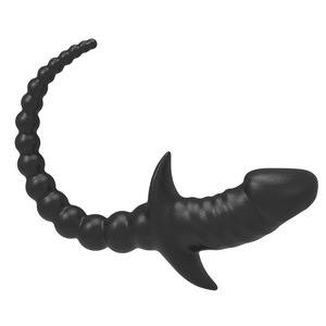 ปลั๊กเสียบก้นรูปหางสุนัขแบบมีลูกปัดสั่น 10 ระดับความถี่ ปลอดภัยต่อร่างกาย ถอดประกอบได้ ใช้งานได้นาน ของเล่น BDSM ขายส่ง - Product Image 3