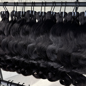 Lots de Cheveux Humains Raides Asiatiques Bruts Remy en Gros, 26 Pouces, 100% Cheveux Vierges à Cuticules Entièrement Alignées, Double Trame Faite à la Machine, 100g - Product Image 3