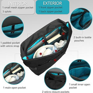 Personnalisé meilleur grand grand rouge léger homme femmes moto vélo sport sac de messager avec compartiment pour ordinateur portable - Product Image 5