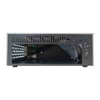 Boîtier d'ordinateur de bureau Mini-ITX HTPC en aluminium et acier inoxydable, dissipateur thermique en aluminium extrudé, fabrication de tôlerie