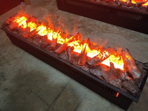 <span class=keywords><strong>Prix</strong></span> usine 800 MM LED vapeurs d'eau <span class=keywords><strong>cheminée</strong></span> moderne en acier insérer télécommande facile automatique remplissage d'eau pour appartement - Product Image 5