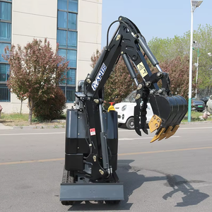 Excavadora sobre orugas eléctrica ANTS de 0,5 toneladas, miniexcavadoras de 600KG, excavadora pequeña, ensacadora hidráulica a la venta - Product Image 3