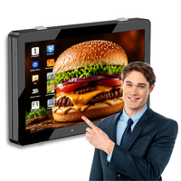 Pantalla LCD Digital para Publicidad Exterior de 65 Pulgadas, IP65, 2000-5000 Nits, Resistente al Agua, para Cafeterías y Restaurantes