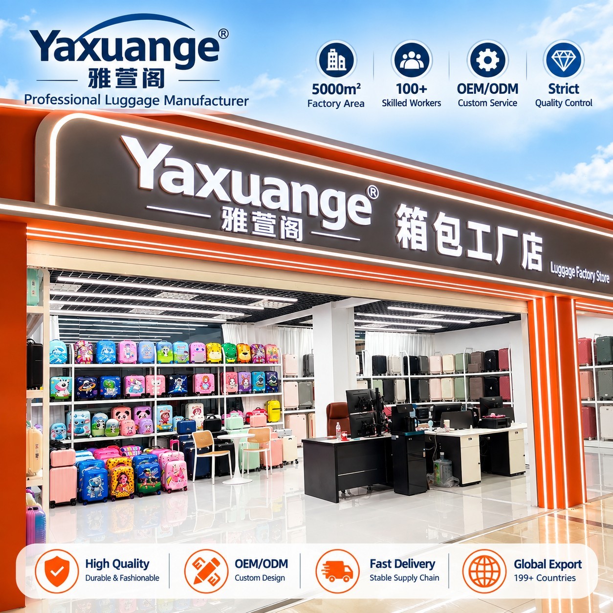 Baoding Yaxuange Luggage Manufacturing Co., Ltd. logo