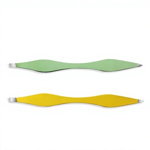 Pinzas de Precisión DANTRIC IMPLANTS de Doble Punta Inclinada para Cejas, Puntas Afiladas de Acero Inoxidable, Reutilizables, Duraderas, Color Personalizado - Product Image 5
