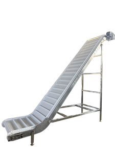 High Quality Stainless Steel <strong>Inclined</strong> <strong>Conveyor</strong> Belt Food Beverage Farm Use-Adjustable Speed Customizable Dimensions Easy Clean - Product Image 6