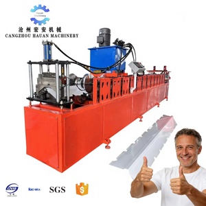 HAUAN Custom High-Speed Rail Station <b>Canopy</b> Ridge Tile Forming Machine with Gear Bearing Motor & Gearbox 380V - Product Image 1