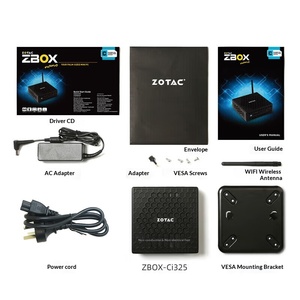 ZBOX N3160 คอมพิวเตอร์ขนาดเล็กแบบไร้พัดลม ระดับอุตสาหกรรม พร้อมพอร์ตเครือข่ายคู่ ใช้ชิปประมวลผล CI325 NANO Quad-Core จากจีน - Product Image 2