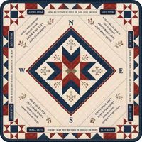 Tapis de Mahjong Américain Style Maison Confortable en Caoutchouc Carré Antidérapant Résistant à l'Eau Écologique Pliable Portable pour Jeu de Table