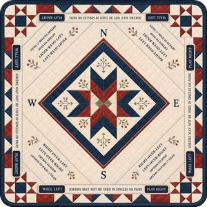 Tapis <span class=keywords><strong>de</strong></span> Mahjong Américain Style Maison Confortable en Caoutchouc Carré Antidérapant Résistant à l'Eau Écologique Pliable Portable pour <span class=keywords><strong>Jeu</strong></span> <span class=keywords><strong>de</strong></span> Table - Product Image 6