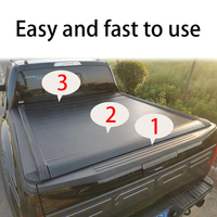 Couverture de benne électrique rétractable pour Nissan Navara NP300 D23 D40 D22 Frontier 4x4 - Pièces de rechange