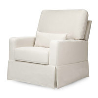 Fauteuil inclinable pivotant traditionnel style Gingham avec dossier rembourré, confortable, à rayures, pour salon, style ferme
