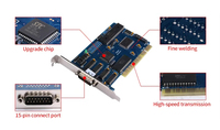 Viextro Mach3 Cnc Carte de contrôle Contrôleur de vitesse USB sans fil Mini Dsp Pci Cnc Router 3 Axis Usb Motion Control Card