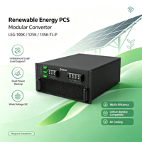 Système de conversion de puissance 125 kW, convertisseur bidirectionnel AC/DC pour stockage d'énergie, module de puissance PCS, système de conversion de puissance