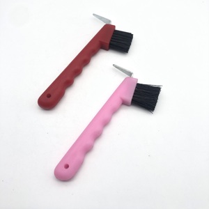 Kit per la pulizia dei cavalli con accessori per cavalli in plastica morbida tra cui pettine al Curry e spazzola per la toelettatura - Product Image 5