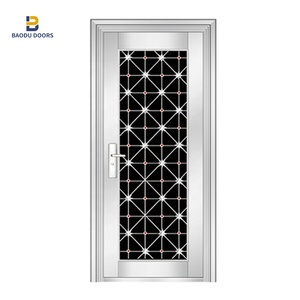 <span class=keywords><strong>Sicurezza</strong></span> in acciaio inox porta <span class=keywords><strong>per</strong></span> le case esterne Nigeria antifurto a prova <span class=keywords><strong>di</strong></span> ingresso con cornice colorata in vetro <span class=keywords><strong>di</strong></span> <span class=keywords><strong>sicurezza</strong></span> porta a battente grill - Product Image 3