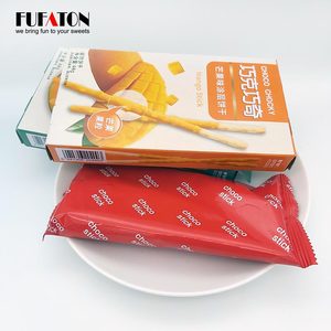 Bâtonnets de biscuits croustillants enrobés de <span class=keywords><strong>chocolat</strong></span> aux saveurs variées, certifiés Halal, très demandés - Product Image 2