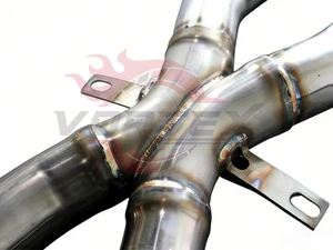 ท่อไอเสียด้านหลังแบบ SS304ของกระแสน้ำวนสำหรับ E90 M3 V8 E93ระบบ4.0L แบบเหวี่ยงพร้อมชุดหัวเชื่อมท่อ X ประสิทธิภาพสูง - Product Image 6