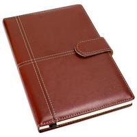 Cahier de notes en cuir véritable taille A7 Vintage 100 pages planificateur à feuilles mobiles fait à la main 6 trous reliure carnet de croquis A6 taille en gros