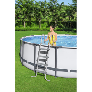 Piscina <span class=keywords><strong>Bestway</strong></span> 56438 Extra Grande con Marco de <span class=keywords><strong>Tubos</strong></span> <span class=keywords><strong>para</strong></span> Adultos, Piscina Familiar <span class=keywords><strong>para</strong></span> Bebés y Niños, Piscina de Baño - Product Image 4