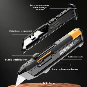 <span class=keywords><strong>Couteau</strong></span> utilitaire et grattoir TOUGHBUILT TB-H4S2-03-R avec cartouche rechargeable et 2 magazines - Product Image 5