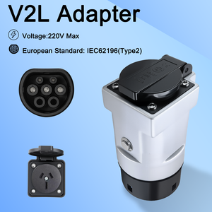 Adaptateur <span class=keywords><strong>V2L</strong></span> GUWIEYG compatible avec MG BYD <span class=keywords><strong>KIA</strong></span> HYUNDAI Smart ZEEKR, adaptateur de charge de véhicule 16A 220V, avec prises standard AU - Product Image 6