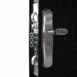 Puerta de Seguridad de Acero de Alta Calidad para Exteriores, Diseño Nuevo, Estable, Antirrobo, Personalizada - Product Image 6
