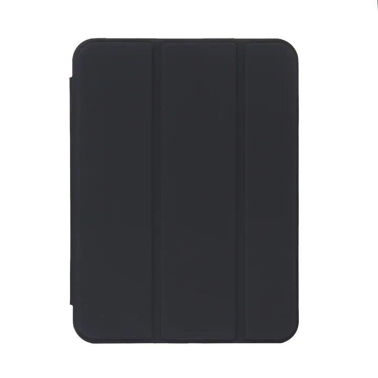 İş tablet folio kapak kickstand tablet kapak Apple iPad için mini6 üç katlı standı akıllı kılıf ile yumuşak TPU arka kapak kılıfları