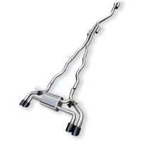 Sistema de Escape Catback con Válvula para BMW 540 540i G30 G38 3.0T B58 2018-2024, Silenciador de Acero Inoxidable, Modificación de Sonido para Automóvil