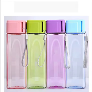 <b>Plastic</b> PC Custom Logo Sports Travel Water Bottle Straw-Eco-Friendly Children Classic Cartoon Style Back to School - Product Image 4
