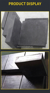 Customized Black <b>Rubber</b> Shock <b>Block</b>-Anti-Shock/Anti-Collision Mechanical Buffer for Noise Reduction High Pressure Ozone Cutting - Product Image 4