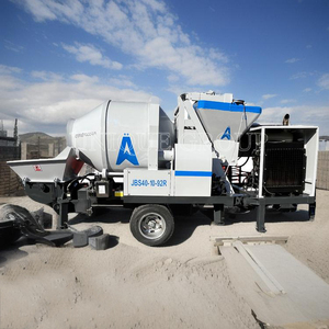 Bomba mezcladora de concreto portátil pequeña serie <span class=keywords><strong>JBS</strong></span> 560L del fabricante de China y componentes de núcleo de motor - Product Image 5