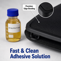 Accessoires audio professionnels, grille de haut-parleur, mousse acoustique, adhésif en résine de polyuréthane de qualité industrielle, adhésif en spray