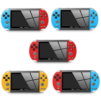 Console de jeu portable X7 4,3 pouces avec écran tactile HD intégré, plus de 12000 jeux classiques, batterie 1200 mAh