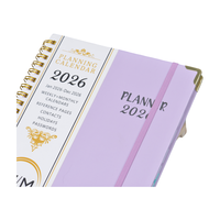 Carnet à spirale promotionnel OEM, papier 120 g/m², pages lignées, spirale métallique, fabricant de carnets à spirale