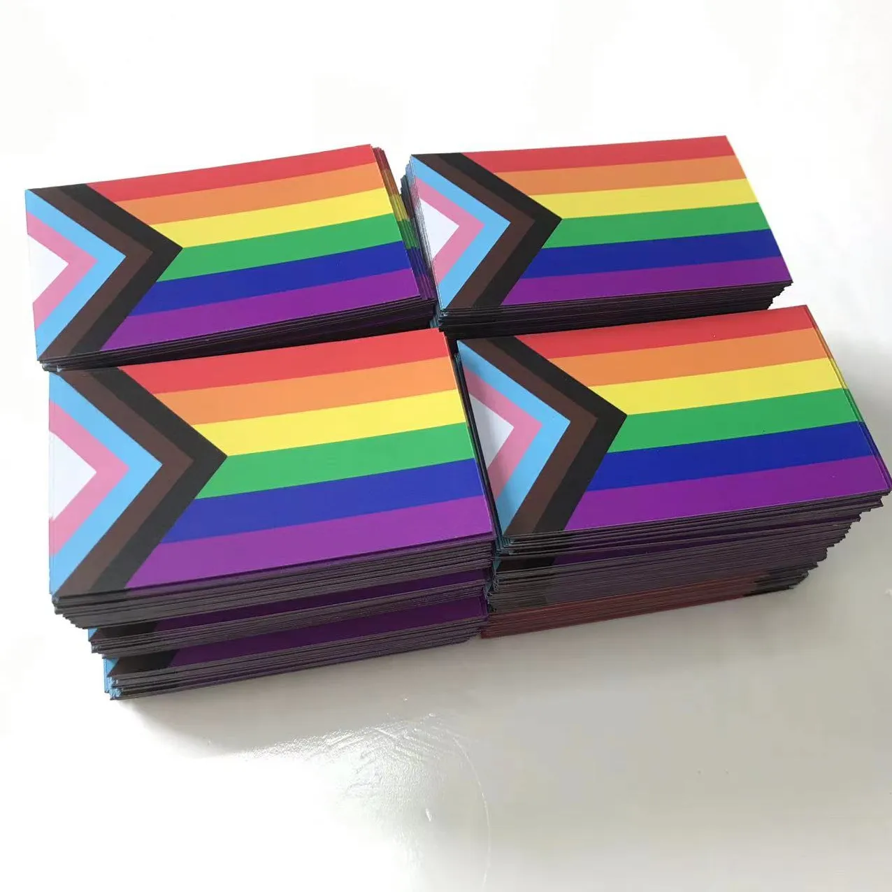 Magnetic Sign Car Bumper Fridge 5 x 3 inch LGBT Equality Gay Lesbian Bisexual Transgender Support Rainbow Magnet