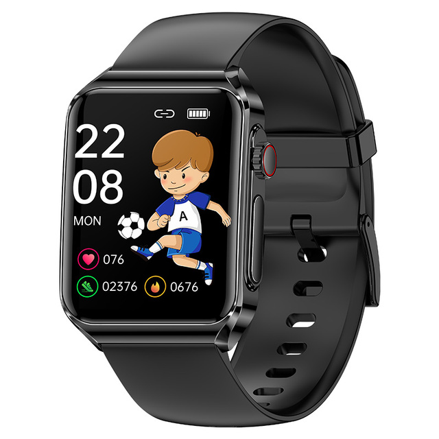 Desoon JL05 ECG+Care Chip TFT 1.32 Inches 360*360 Screen Remote Control Camera Smart Watch Pure Cobalt Lithium Battery 240 MAh