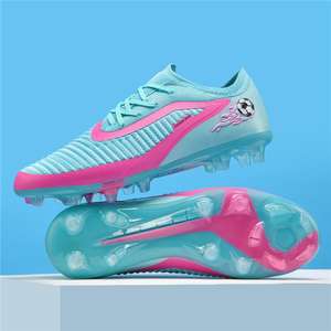 Chaussures de football légères d'automne pour terrain artificiel FG à crampons longs, chaussures de sport unisexes pour l'entraînement - Product Image 1